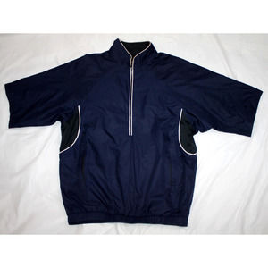 SOLD Footjoy‎ Dryjoys Tour Collection Short Sleeve 1/4 Zip Pullover Jacket Small